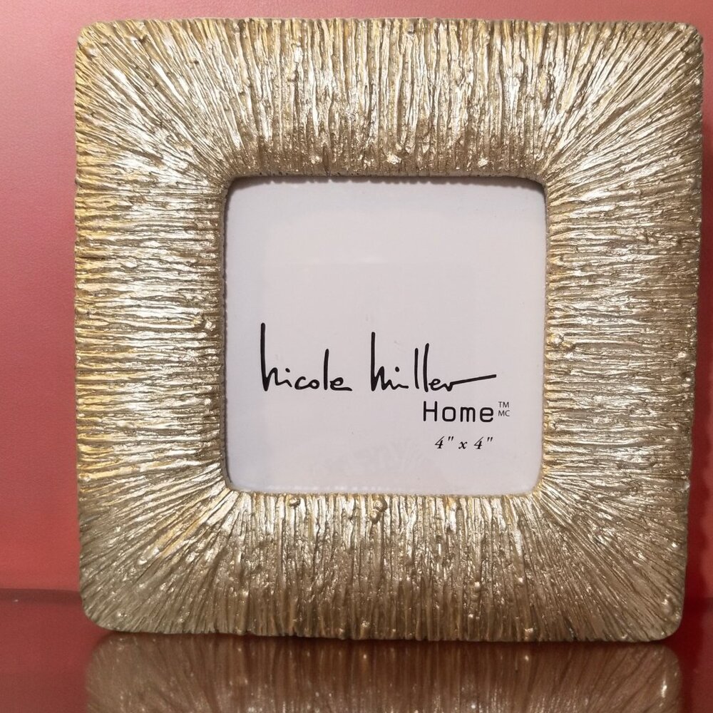 4 X 4 Silver Photo Frame Nicole Miller Home - Picture 16 of 16